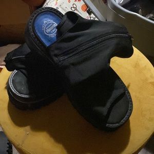 Jeffrey Campbell sandal boots